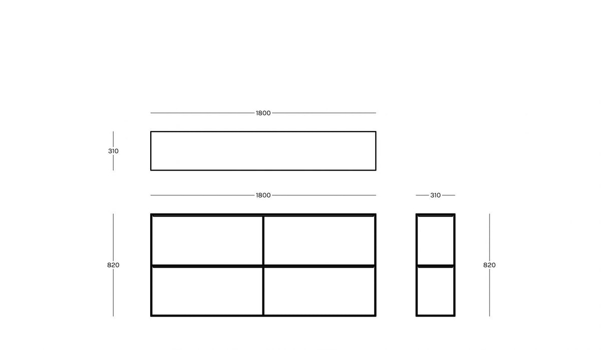 SLIM IRONY SIDEBOARD | Zeus Noto
