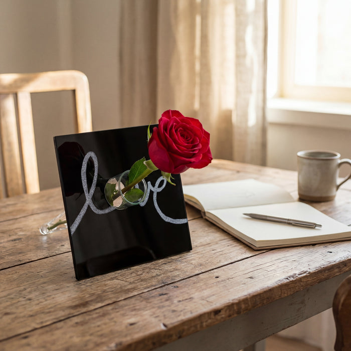 LOVE CARD CON PORTAFIORE