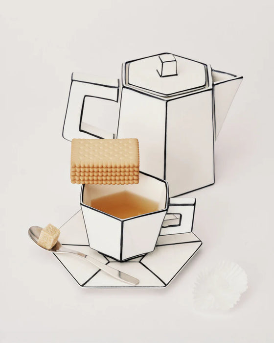 Teiera Carte Blanche Serax | Design Annebet Philips