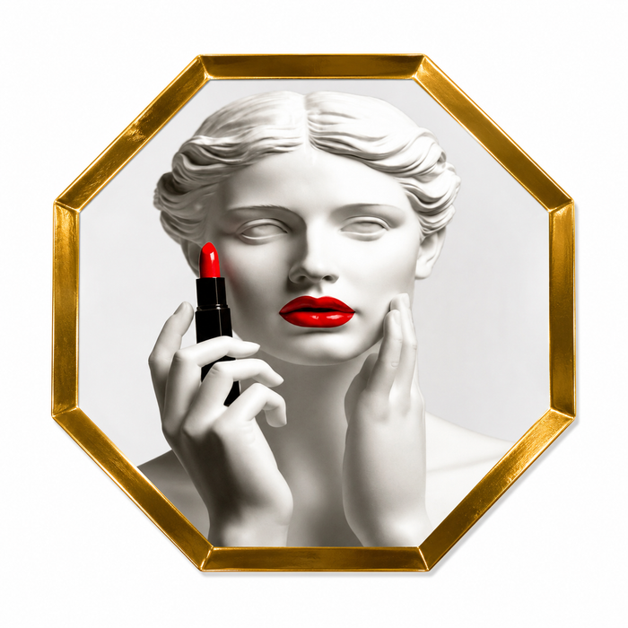 VASSOIO METALLO SMALTATO | ROSSETTO