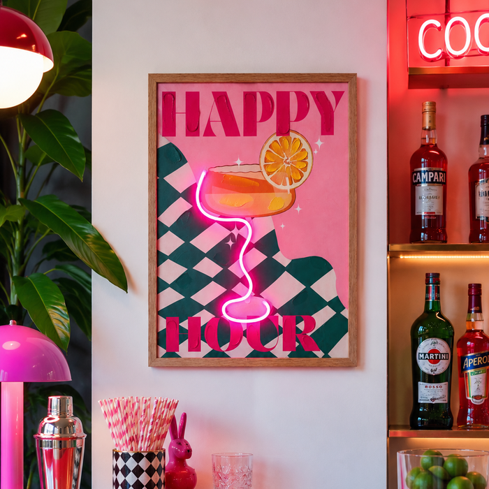 QUADRO LED | HAPPY HOUR