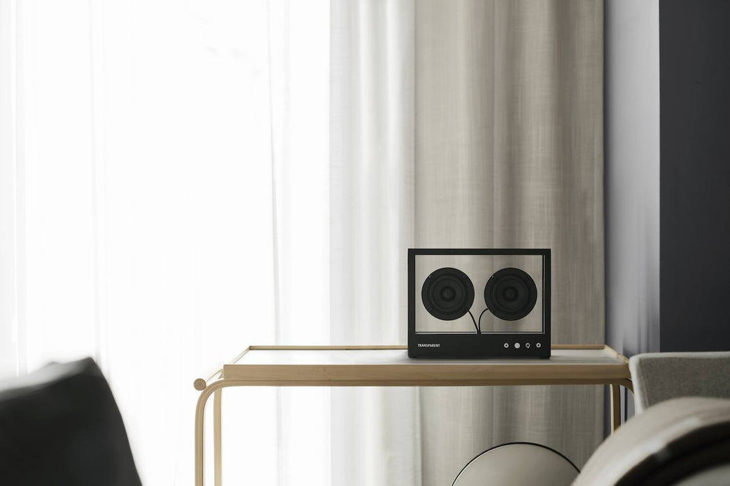 Transparent Speaker Bluetooth | Design Premium Modulare