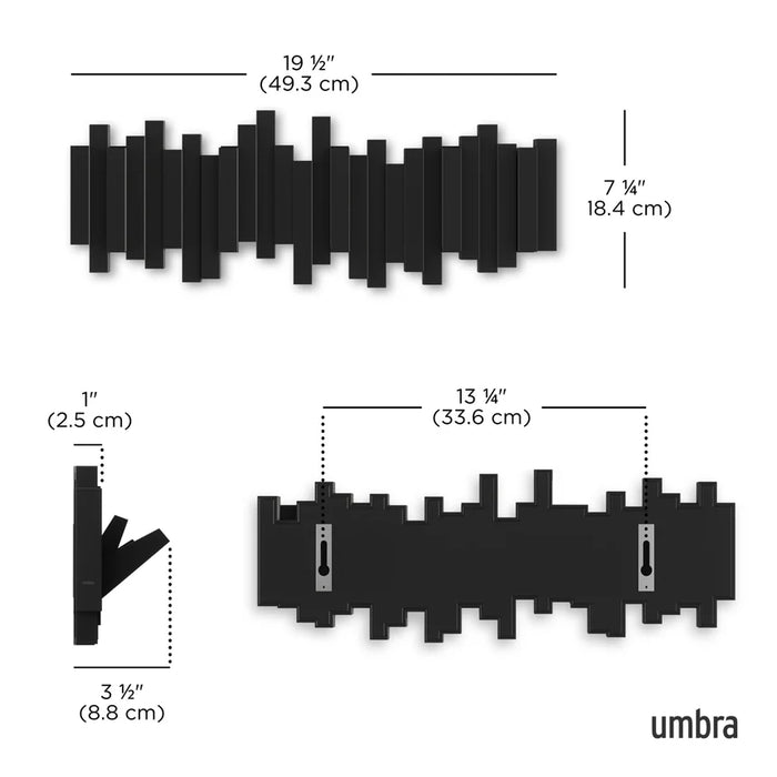 appendiabiti da muro | STICK