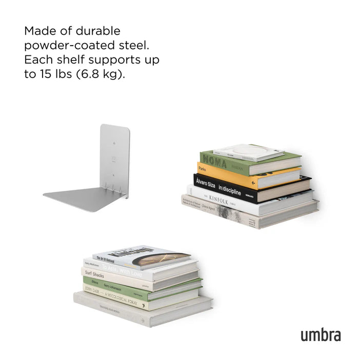 Mensole Invisibili Umbra Conceal | Design Salvaspazio