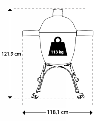 CLASSIC JOE I | Kamado Joe Barbecue a Carbone