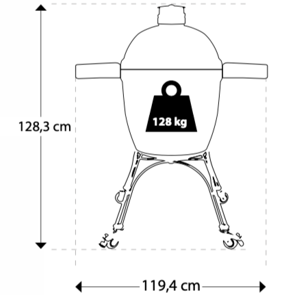 CLASSIC JOE III | Kamado Joe Barbecue a Carbone