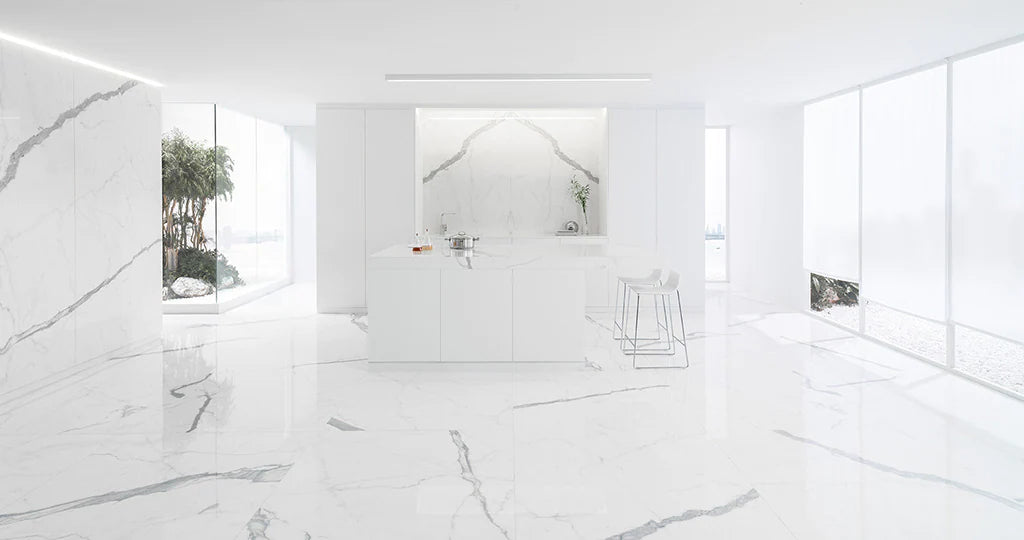 URBATEK XLIGHT PREMIUM Kala White Polished | Porcelanosa- PRONTA CONSEGNA